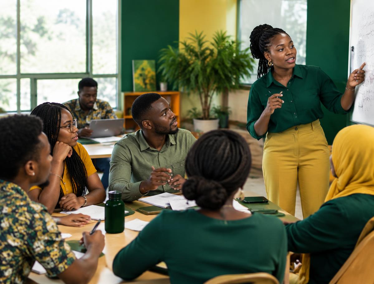 A civic education workshop for emerging African leaders